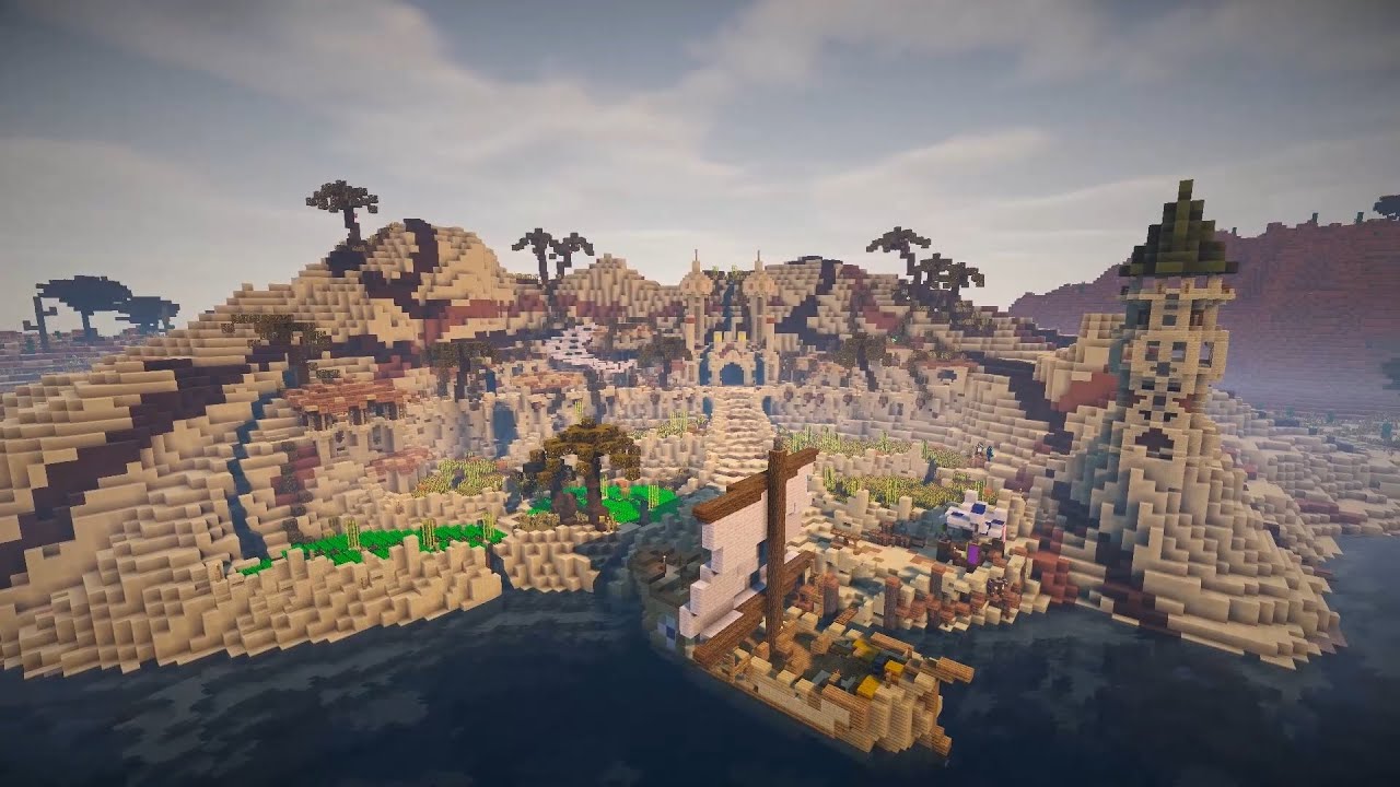 Ethyron Timelapse: Wüstendorf - Minecraft Server [RPG] [Gilden] [PVP ...