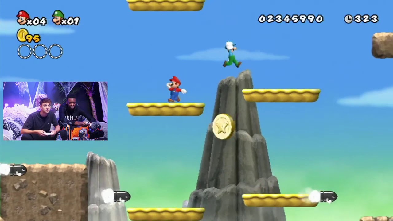 Inoxtag - Mario Bross Monde 6 ! avec JeremiiHD, un bg comme vous - rediffusion de live