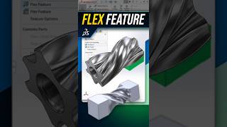 How to Twist a Part in SolidWorks Using Flex | SolidWorks Tutorial #shorts #solidworks2027 #tips #yt