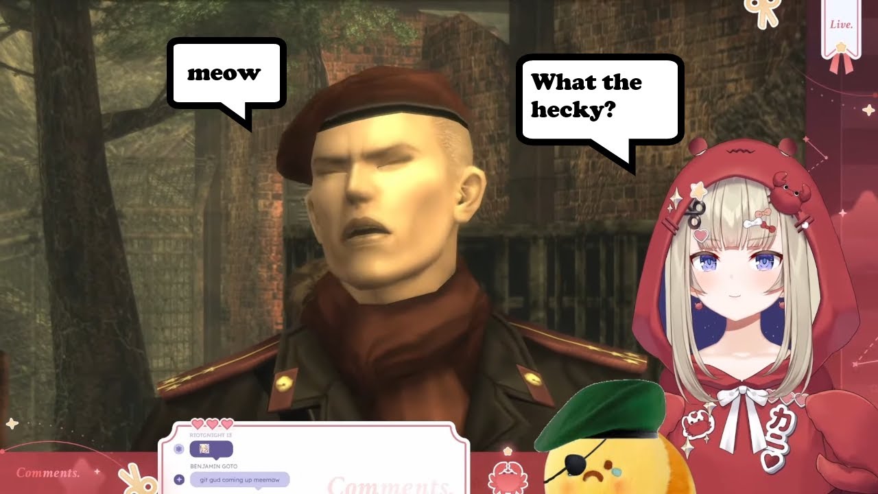 Shiina Meets Major Ocelot