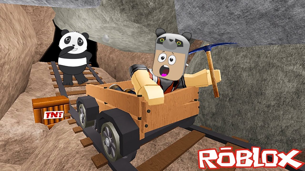 Madenden Kacis Panda Ile Roblox Escape The Mine Obby Youtube