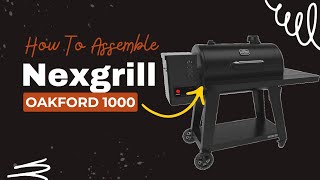 Nexgrill Oakford 1000 Pellet Grill Assembly | Initial Review by Road and Reel 1,003 views 5 months ago 12 minutes, 44 seconds