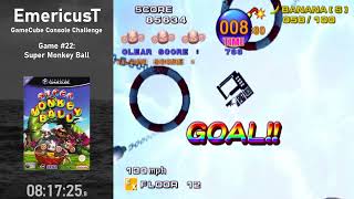 Beating Every GameCube Game - Super Monkey Ball (100%) - Part 2/2 (Game 22)