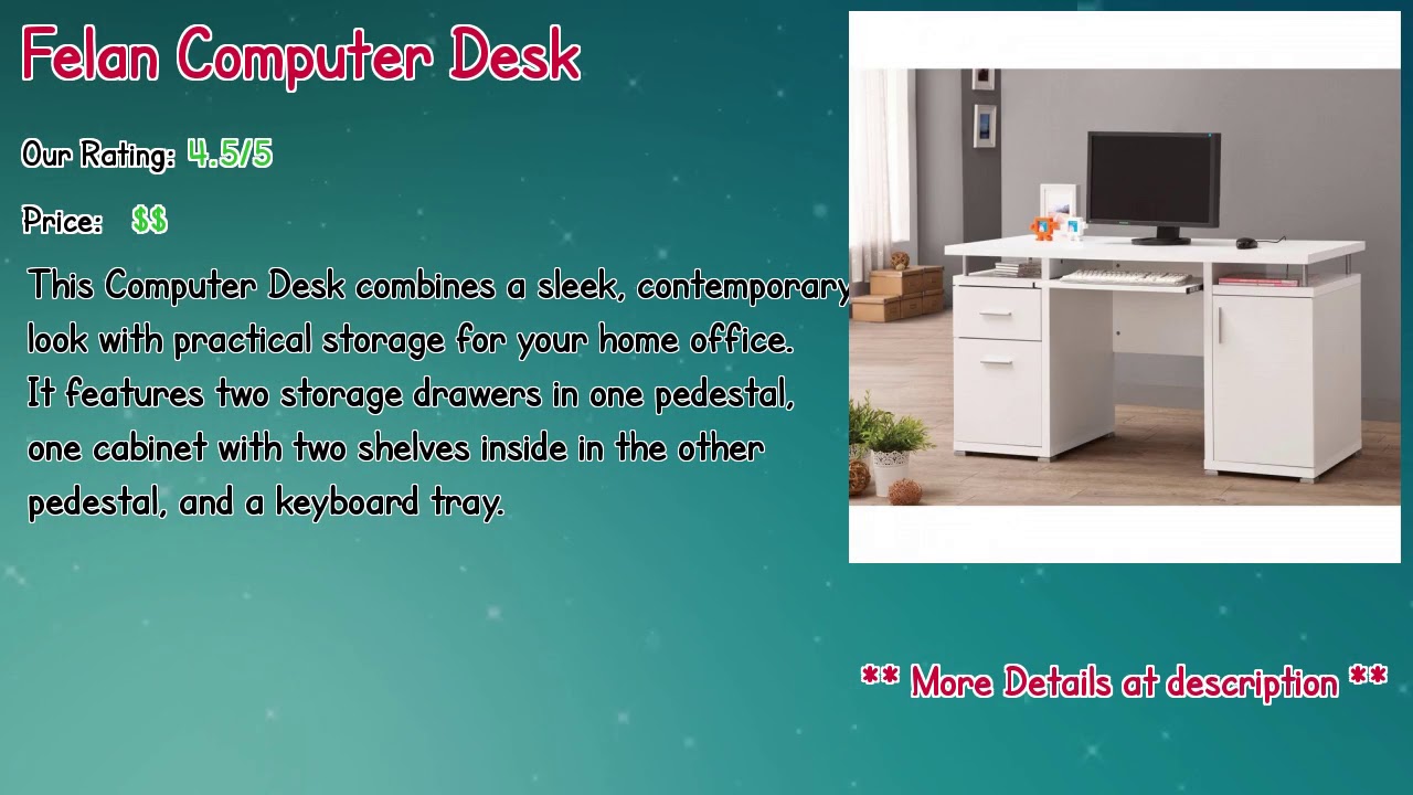 Best 10 Computer Desks Small Spaces 2019