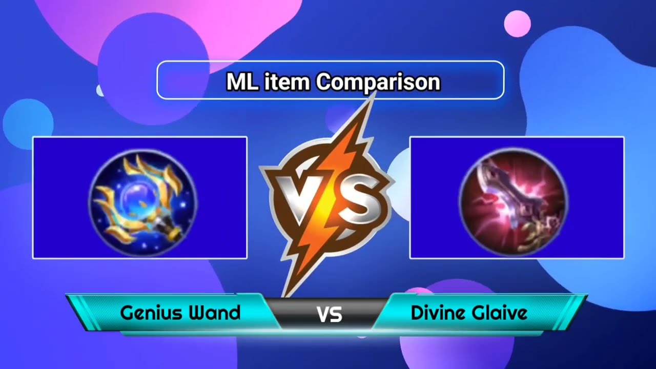 Genius Wand VS Divine Glaive