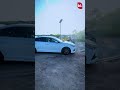 В Чолпон-Ате водитель снова превратил велодорожку в проезжую часть