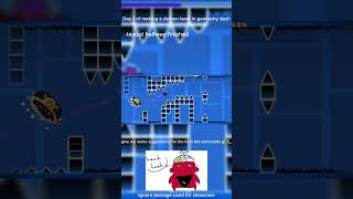 day 1 of making a GD level #geometrydash #dash #gd #geometrydashshowcase