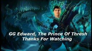 Edward The Prince Of Thresh Pro Hook Compilation - Best Thresh EU