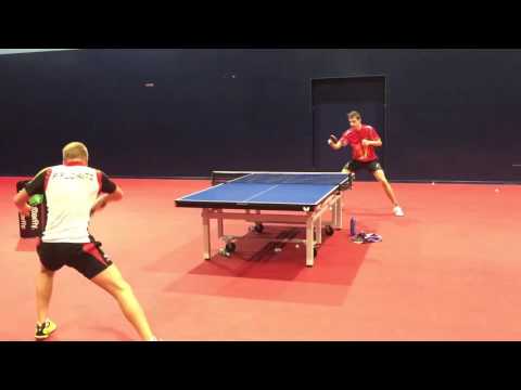 Table Tennis at WSA: Floritz (GER) and Polanski (CZE)