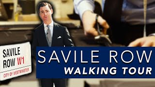 London Savile Row Walking Tour | Huntsman v Henry Poole v Anderson & Sheppard House Style Comparison