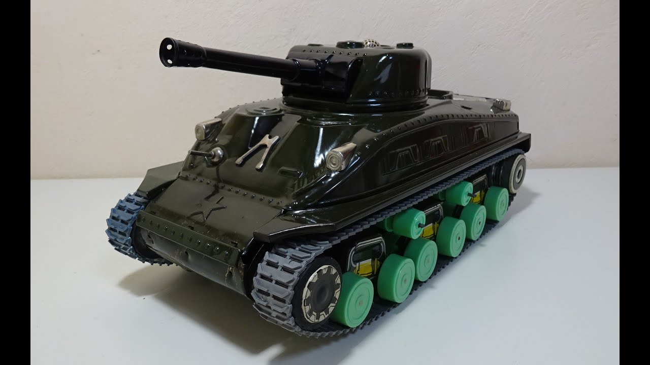 ブリキのおもちゃ 復活‼️ヨネザワM-4シャーマン 戦車 VINTAGE TIN TOY