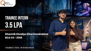 Placement Journey of BCA-CS graduate as Trainee Intern | Ahmedabad