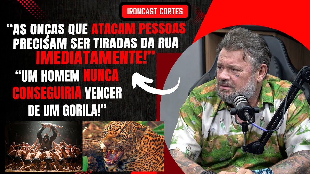 RICHARD EXPLICA SOBRE OS ATAQUES DOS ANIMAIS EM HUMANOS E DEIXA ALERTA IMPORTANTE – IRONCAST CORTES