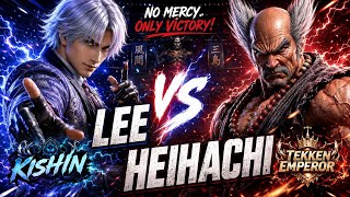 Kishin Lee Chaolan Tricks a Tekken Emperor Heihachi