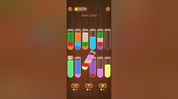 Sort Em All - Water Puzzle Game | Level - 2352 | #sortemall #gamesplay #youtube #shorts #viral