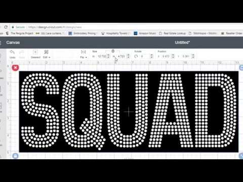 Download Using Pre Designed Rhinestone Templates In Cricut Design Space Youtube SVG, PNG, EPS, DXF File