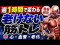 【筋トレ科学】週1時間の筋トレで身体は変わる‼肉体・心を健康にする筋トレ5大原則