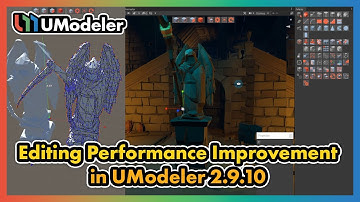 Editing Performance Improvement in UModeler 2.9.10