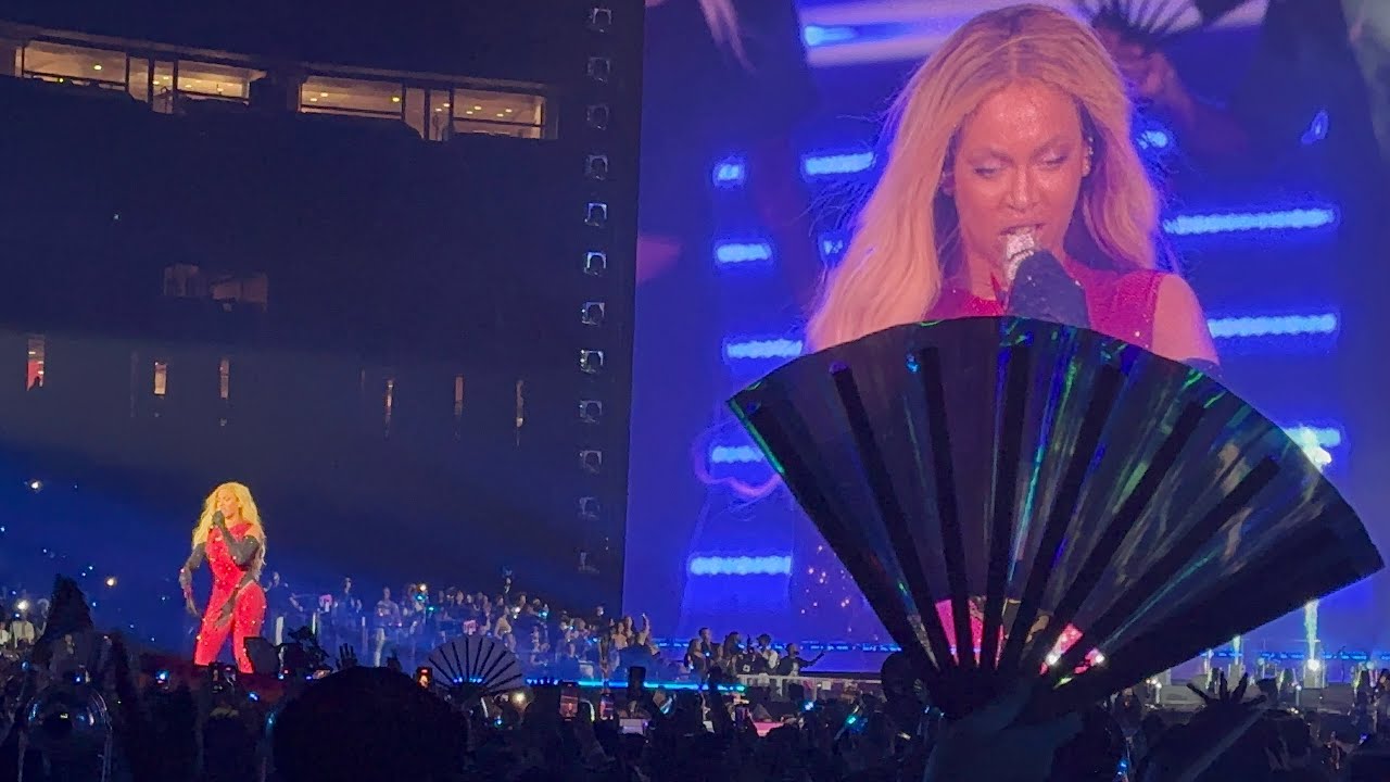 Beyoncé - Heated live Renaissance World Tour Houston 2 - YouTube
