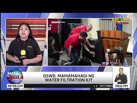 DSWD, mamamahagi ng water filtration kit sa mga lugar na apektado ng El Niño