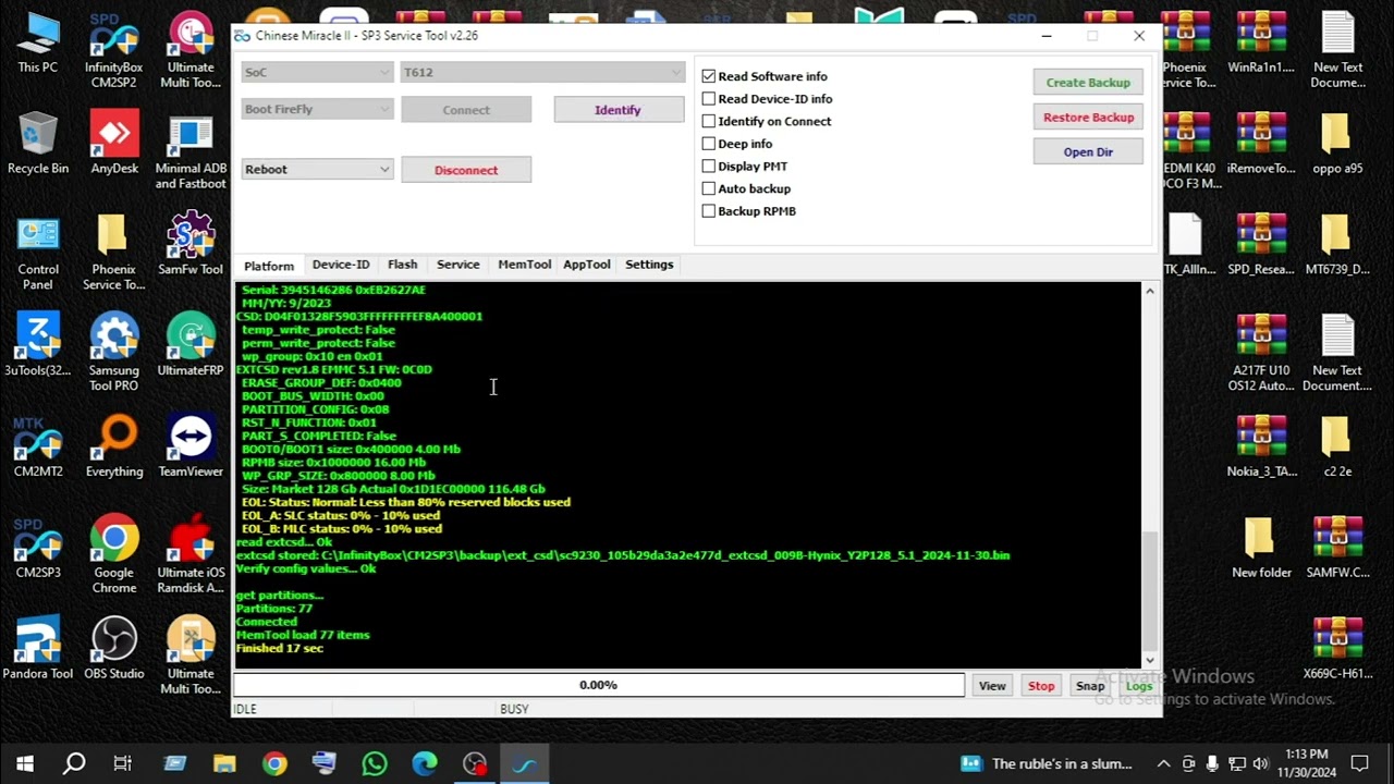 realme c53 rmx3762 frp cm2