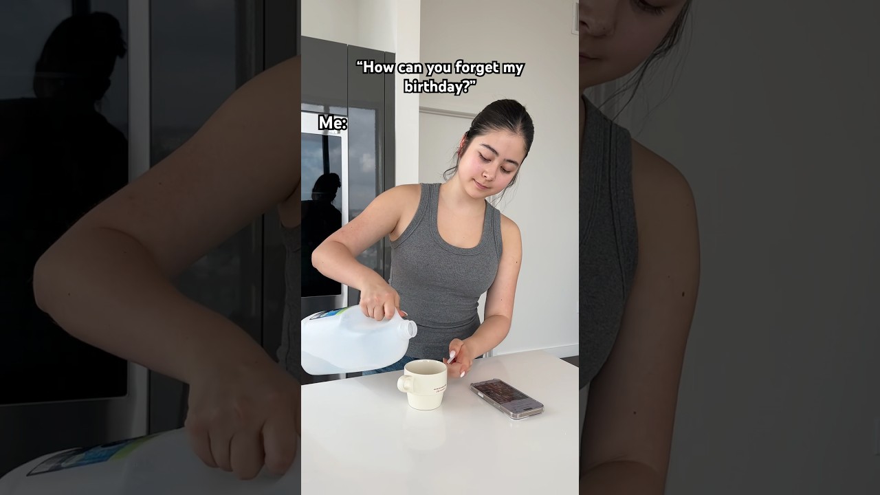 I forget my own birthday 