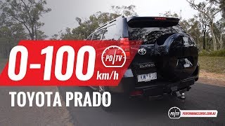 2018 Toyota Prado 0-100km/h & engine sound (manual vs auto) 2018 Toyota Prado 0-100km/h & engine sound (manual vs auto)