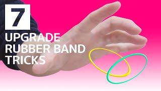 7 very cool rubber band magic you don't know