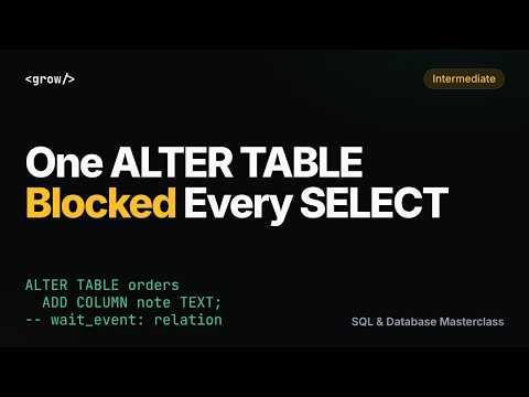 PostgreSQL Lock Modes: Conflict Matrix, Row Locks, Foreign Keys and the Lock Queue