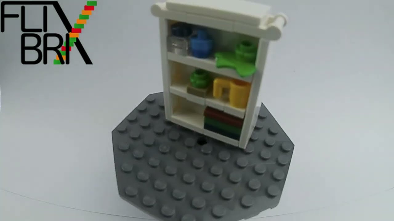 FlixBrix einfach erklärt - Wie baut man einen Schrank mit 3 Fächern für LEGO-Kleinigkeiten / MiniMOC