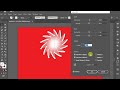 "How to Create a Stunning Radial Burst Pattern in Illustrator | Step-by-Step Tutorial"