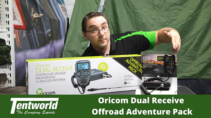 Oricom Dual Receive UHF Offroad Adventure Pack -ANU230