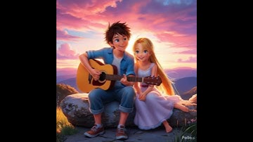 Thumbnail of Boy humming a song for the girl