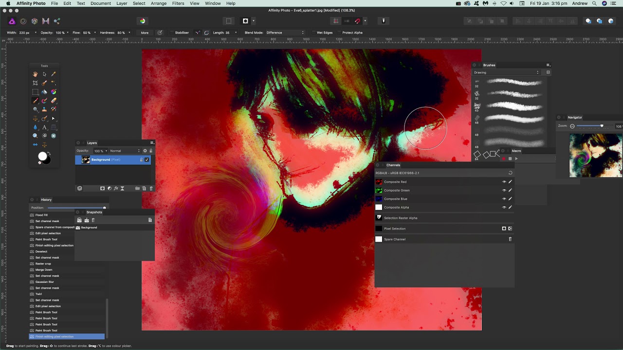 Color Channels And Filters In Affinity Photo | How To | Quick Masks ...