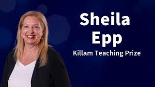 UBC Okanagan 2026 Teaching Awards - Sheila Epp