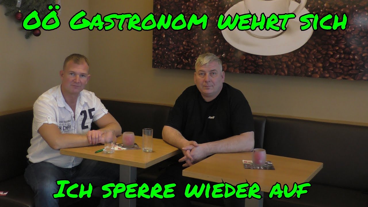 ⁣GASTRONOM WEHRT SICH: Ich sperre wieder auf! Flo im Gespräch mit Andy aus OÖ