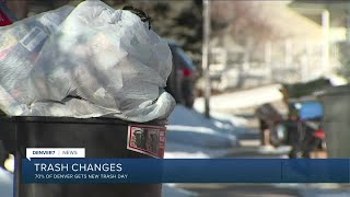 Denver Trash Route Changes