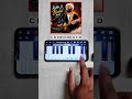 BADAL Barse Easy Tutorial Kabhi Jo | #mobilepiano #arijitsingh #shorts