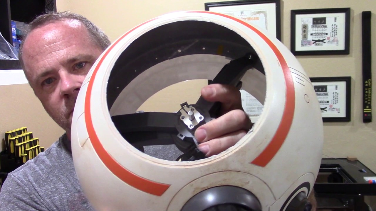 BB 8 Head Mount Description - YouTube