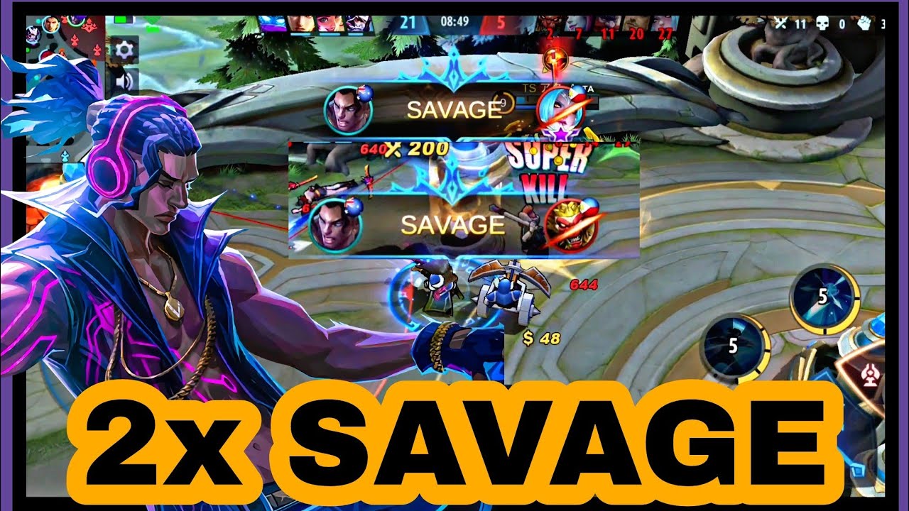2x SAVAGE !BRODY BRUTAL DAMAGE 