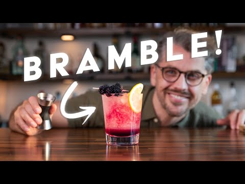 How to make the Bramble - an easy gin drink!