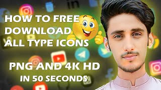 How To Download Social Media Icons PNG Free | How To Download PNG