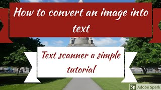 How to scan an image and convert to text using Text scanner app  a simple tutorial screenshot 4