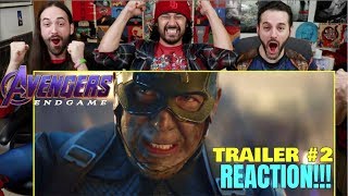 AVENGERS: ENDGAME - Official TRAILER #2 - REACTION!!!