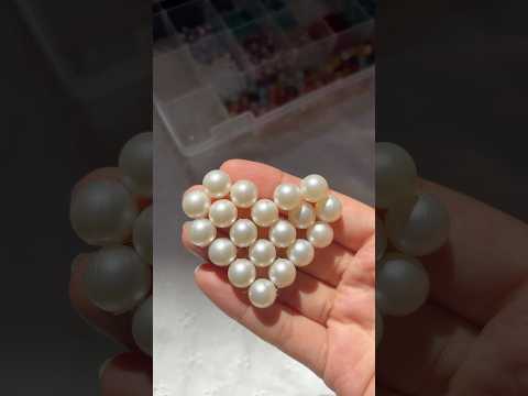 طريقة ميدالية على شكل قلب باللولي