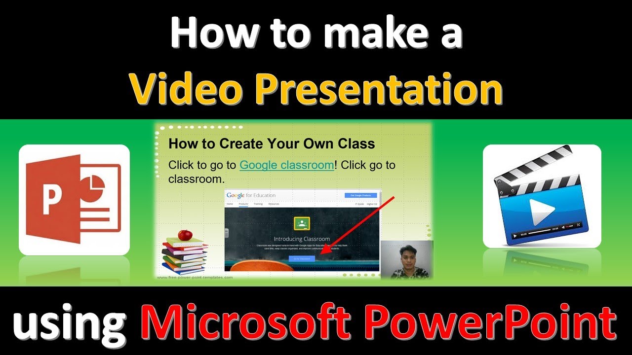 how to make video presentation in powerpoint 2010