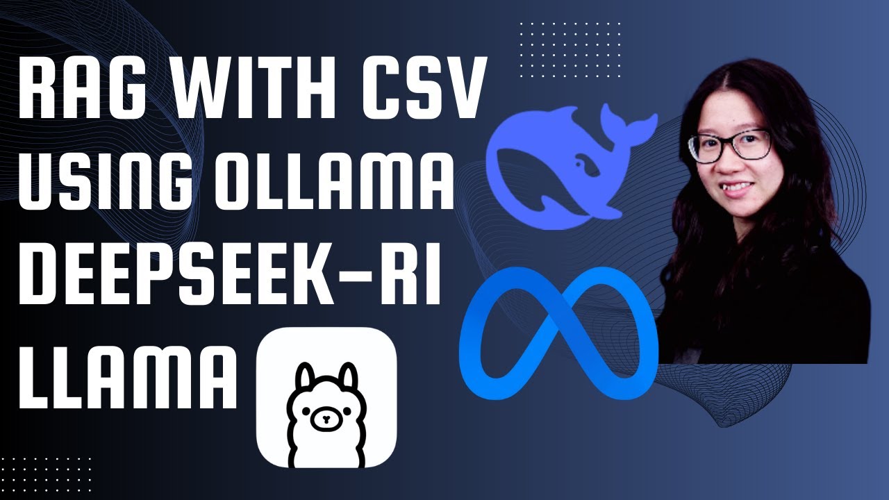 Rag and Talk To Your CSV File Using Ollama DeepSeekR1 and Llama Locally