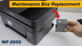 Epson WF 2850 Maintenance Box Replacement & Cleaning ! by Printer Guruji 817 views 2 months ago 1 minute, 23 seconds