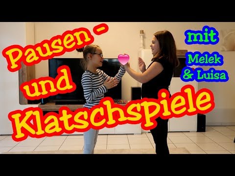 Lustige Klatschspiele \u0026 Pausenspiele | Luisa und Melek