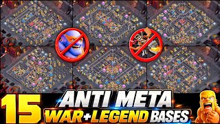 TOP 15 TH18 WAR + LEGEND BASES (2026) 🔥 Anti Meta | Anti Super Bowler & Dragons | Anti 3-star TH18 screenshot 5